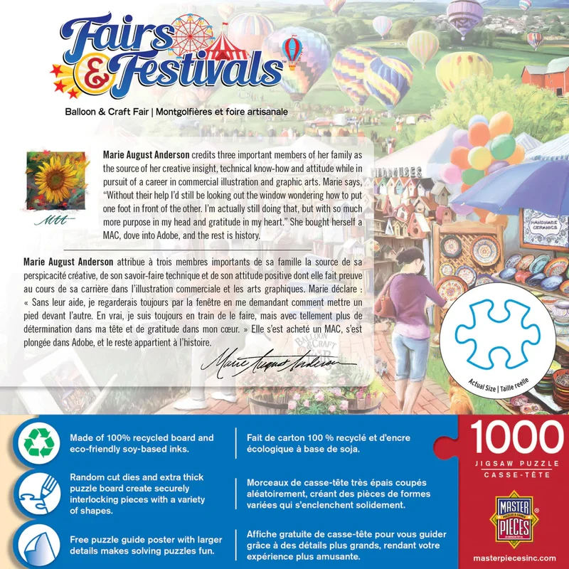 PFG Fairs & Festivals - Balloon & Craft Fair (1000pcs) (Usage/Used - PUZZLES FOR GOOD)