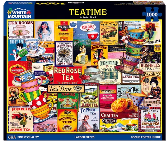 Teatime, Audrey Girard (1000pcs)