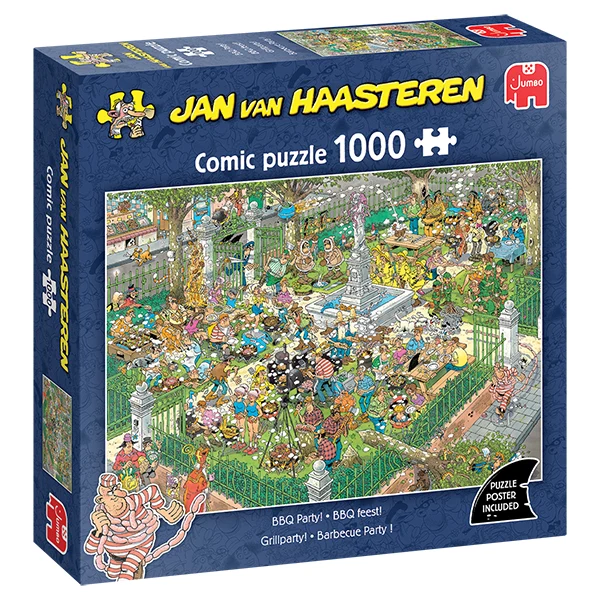 PFG BBQ Party, JVH (1000pcs) (Usage/Used - PUZZLES FOR GOOD)