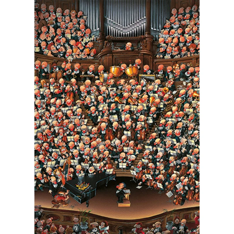 Puzzle Orchestra, Loup -Triangular Puzzle, 2000 Teile