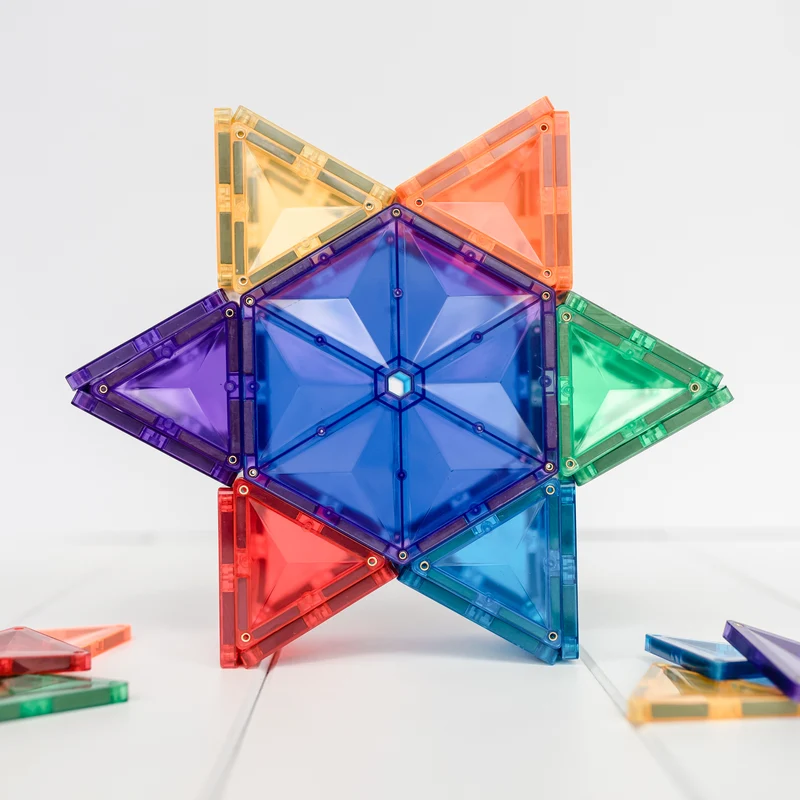 Magnetbausteine – Rainbow Geometry Pack 30 Teile