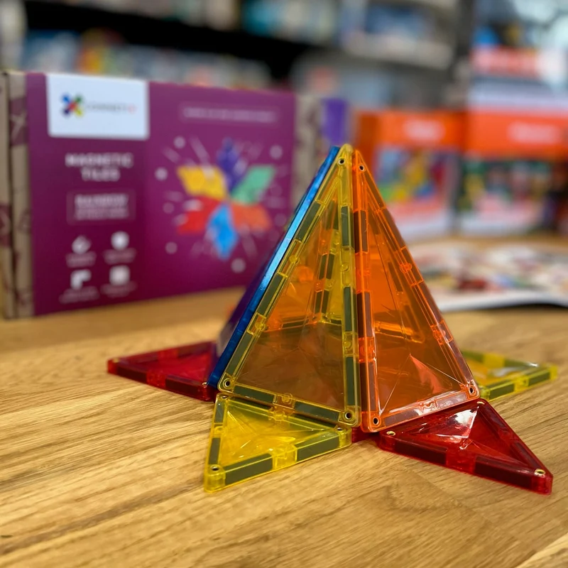 Magnetbausteine – Rainbow Geometry Pack 30 Teile