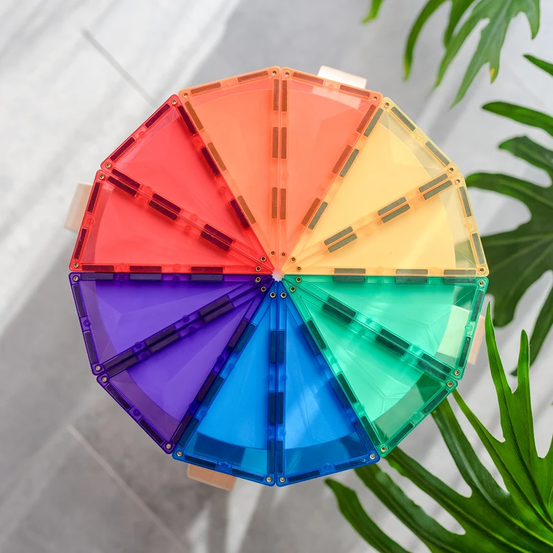 Magnetbausteine – Rainbow Geometry Pack 30 Teile