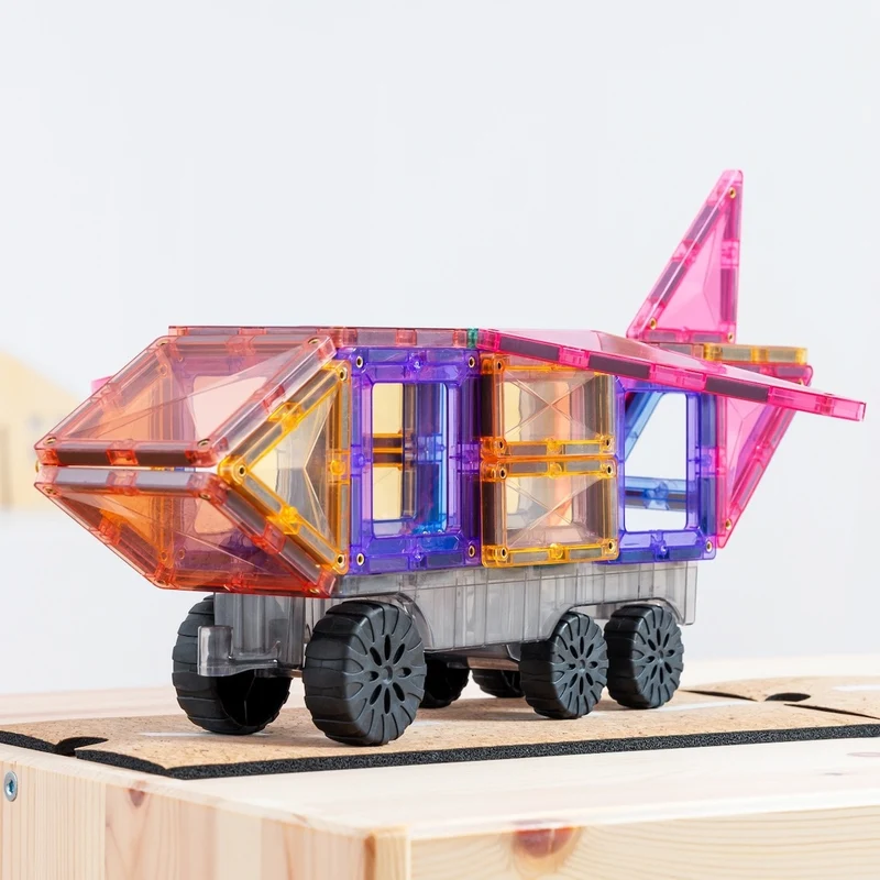Magnetbausteine - Pastellfarbenes Transport Pack 50 Teile