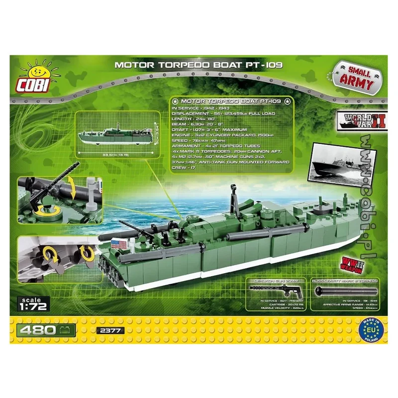 Cobi 2377 - Torpedo Boat PT - 109