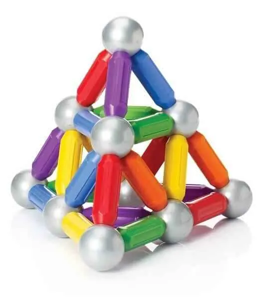Magnetische Bausteine SmartMax – 6 kurze & 6 lange Stäbe – 12 Teile