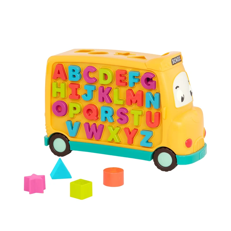 Bus mit magnetischem Alphabet – AlphaBus