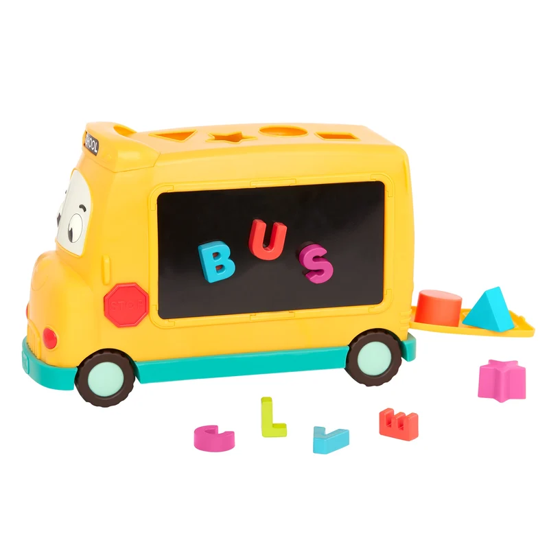 Bus mit magnetischem Alphabet – AlphaBus