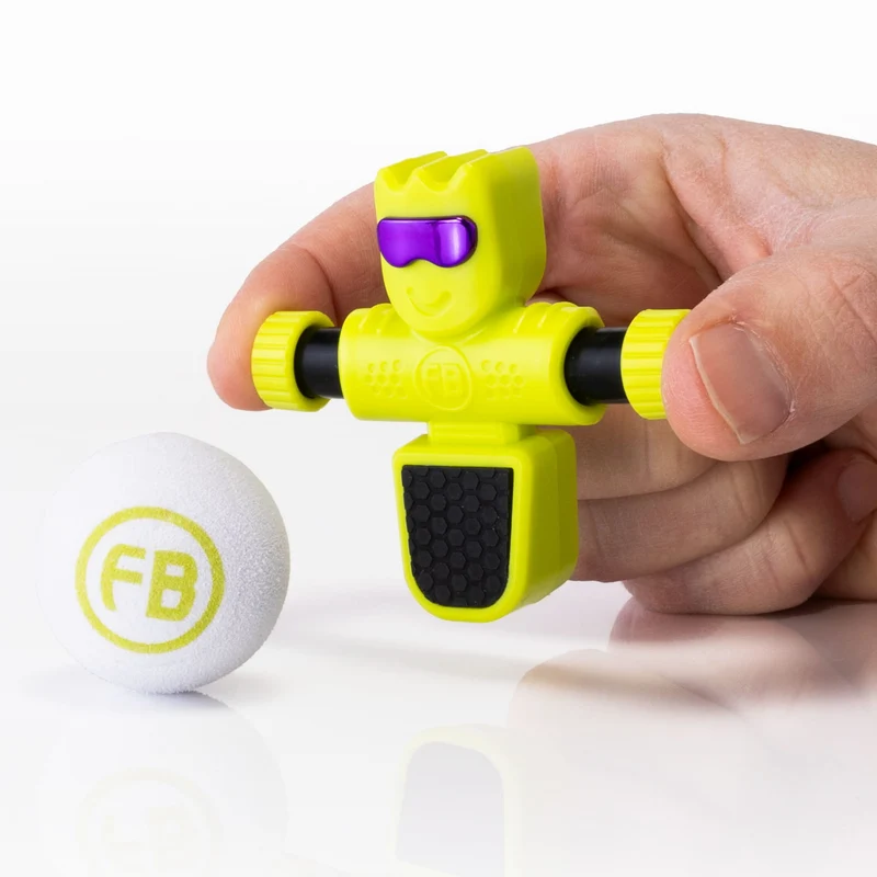 Foosbots Tischfußballspiel Set für einen Spieler – Grün