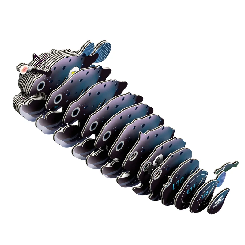 Öko-Puzzle 3D – Tiefsee-Seeteufel