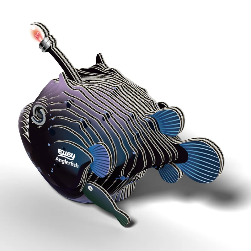 Öko-Puzzle 3D – Tiefsee-Seeteufel