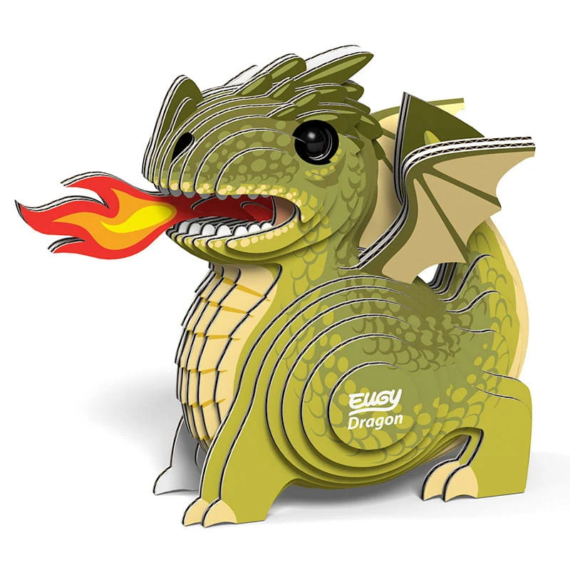 Öko-Puzzle 3D – Drache
