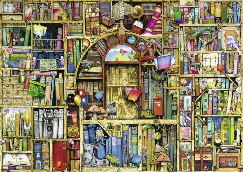 Ravensburger The Bizarre Bookshop 2, Colin Thompson