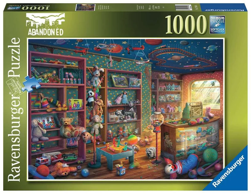 PFG Ravensburger Abandoned Series - Tattered Toy Store (1000pcs) (Usage/Used - PUZZLES FOR GOOD)