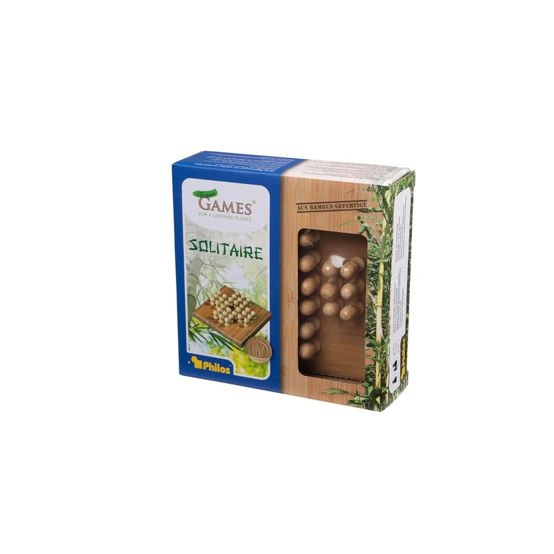 Philos Solitaire Mini- Spiel, Bambus