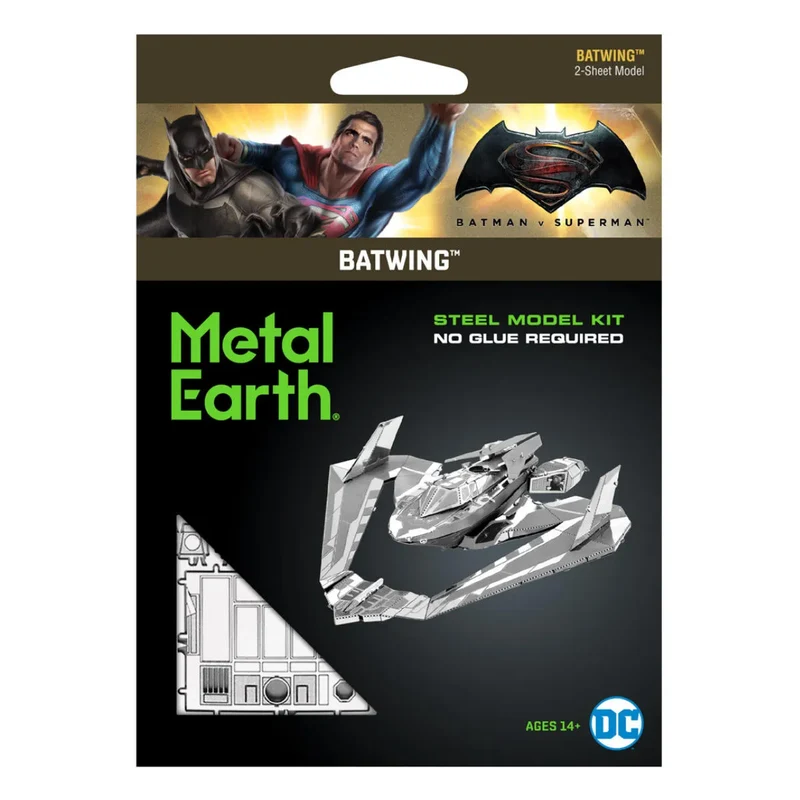 Metal Earth 502760 - Batman vs Superman Batwing MMS376