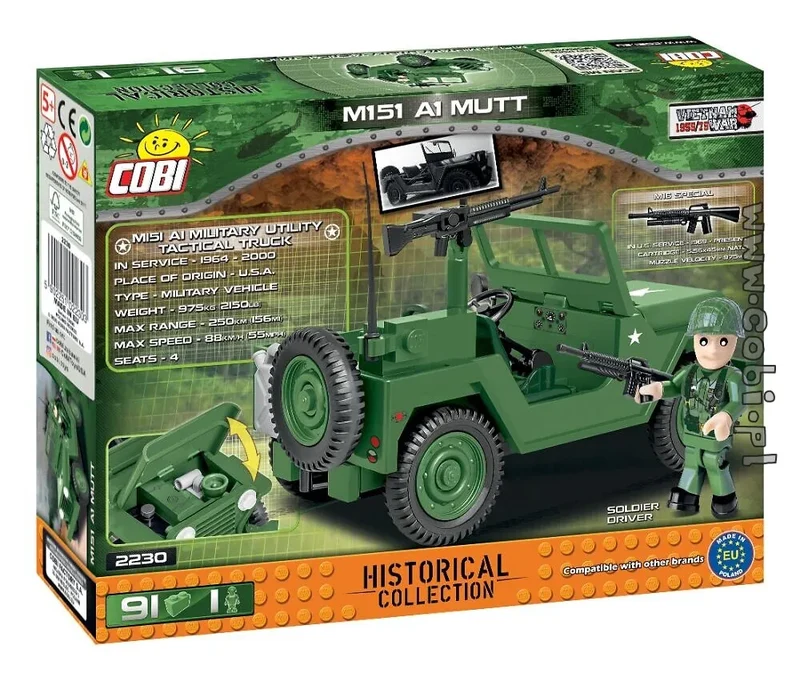Cobi 2230 - M115 A1 Mutt ( Jeep )
