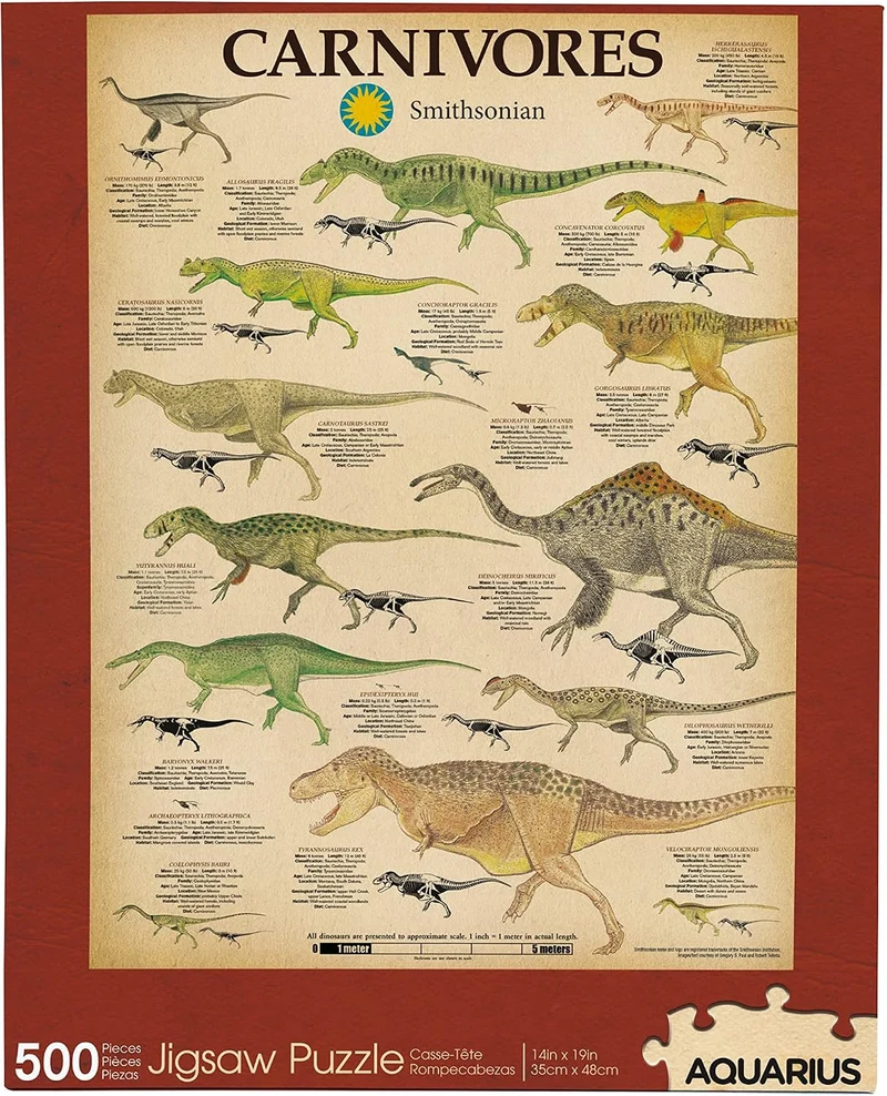 Smithsonian - Carnivores (500pcs)