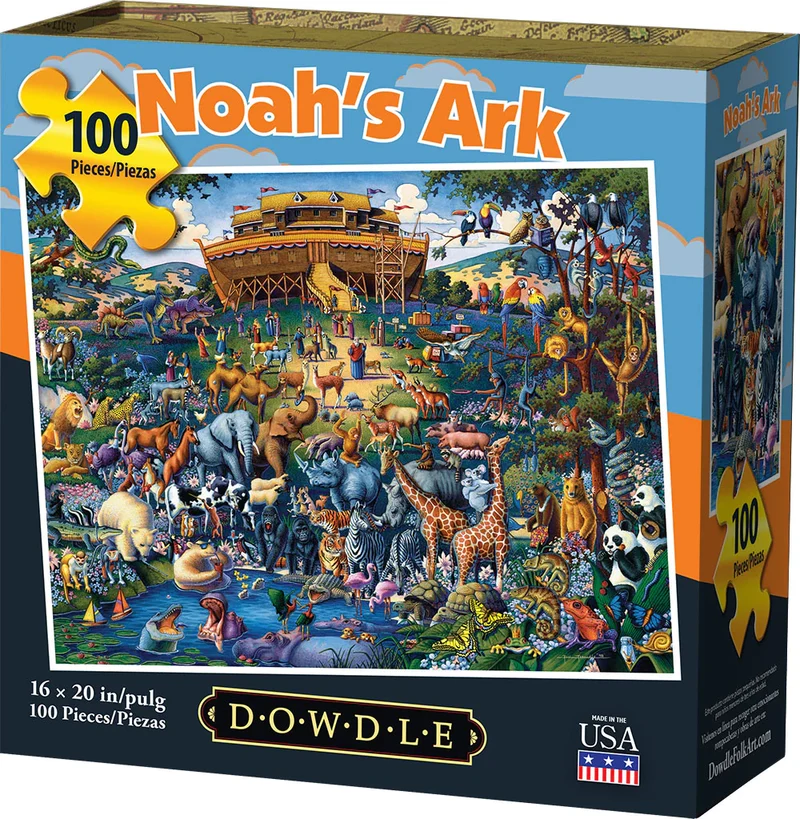 PFG Noah's Ark (100pcs) (Usage/Used - PUZZLES FOR GOOD)