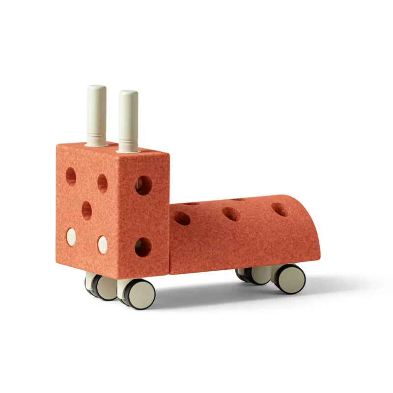 Kreative Bausteine zur Förderung der Grobmotorik Tiny Ride – orange