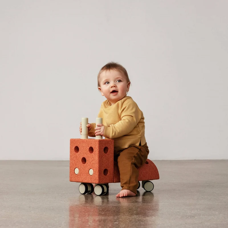 Kreative Bausteine zur Förderung der Grobmotorik Tiny Ride – orange