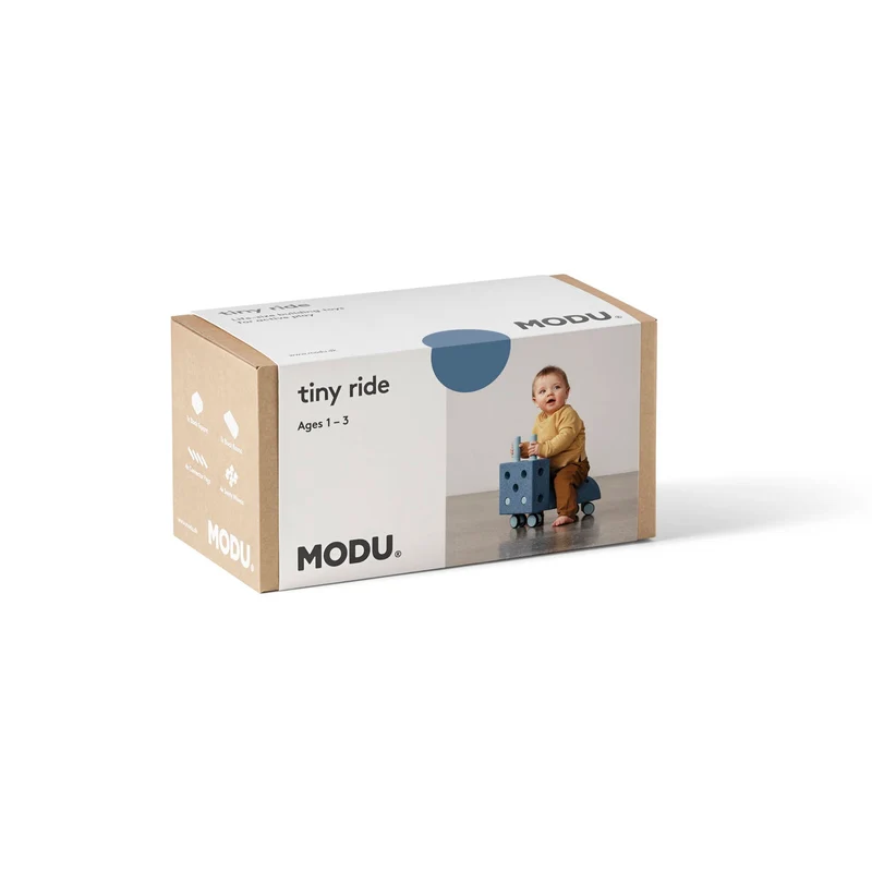 Kreative Bausteine zur Förderung der Grobmotorik Tiny Ride – blau