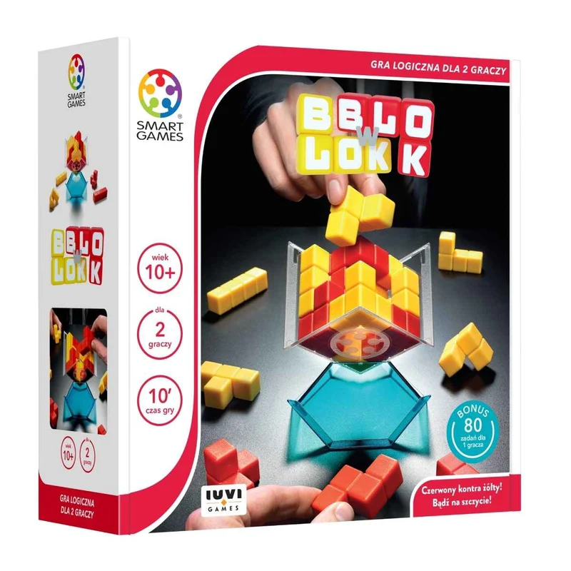 Logikspiel Smart Games – BLOCK auf BLOCK (PL)