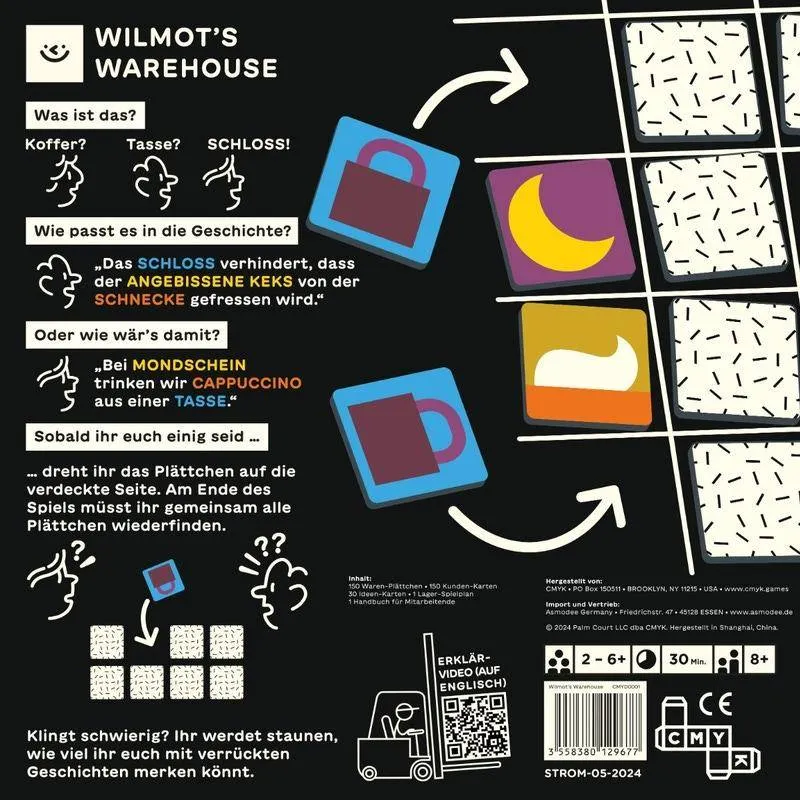 Wilmot’s Warehouse, deutsch
