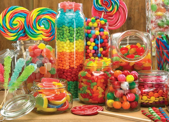 PFG Enough Candy For Everyone, Family Puzzle (Usage/Used - PUZZLES FOR GOOD)
