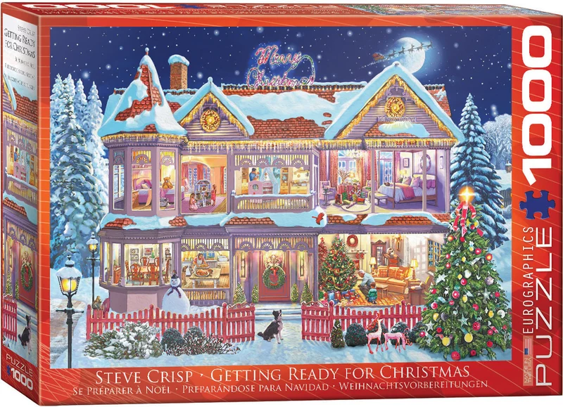 PFG Getting Ready for Christmas (Se Préparer à Noël), Steve Crisp (Usage/Used - PUZZLES FOR GOOD)