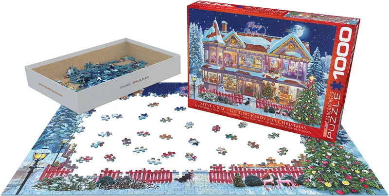 PFG Getting Ready for Christmas (Se Préparer à Noël), Steve Crisp (Usage/Used - PUZZLES FOR GOOD)