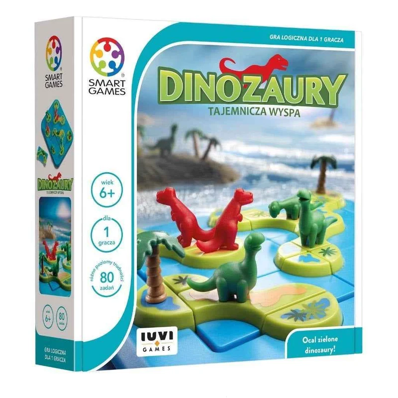 Logikspiel Smart Games – Dinosaurier – Die geheimnisvolle Insel (PL)