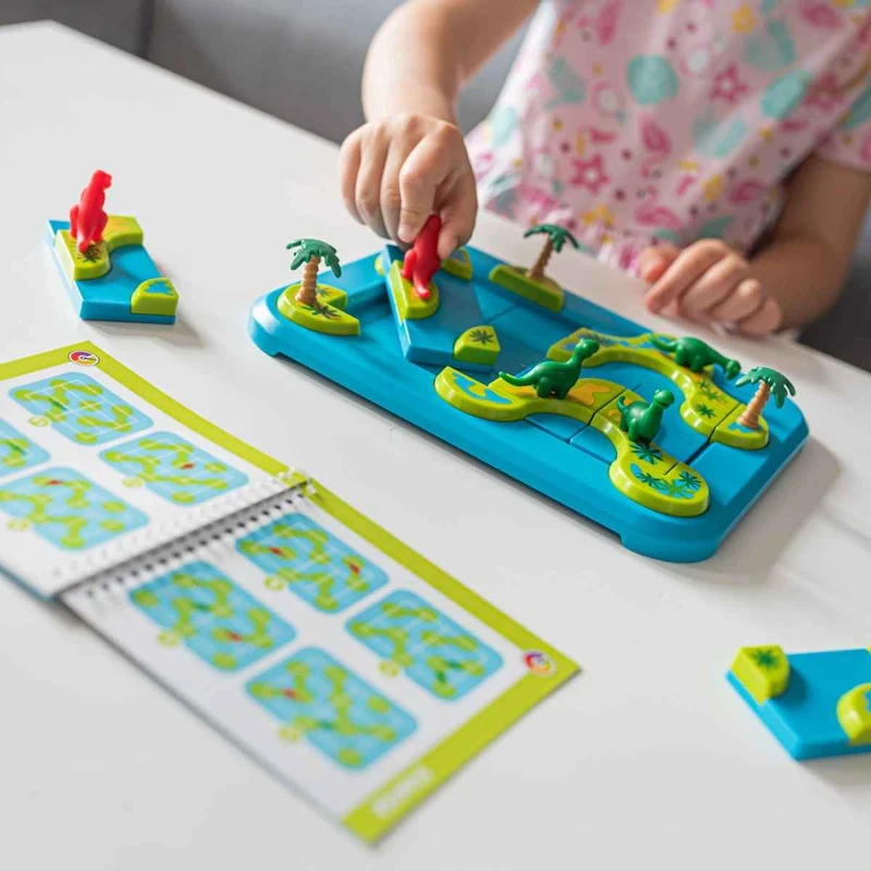 Logikspiel Smart Games – Dinosaurier – Die geheimnisvolle Insel (PL)