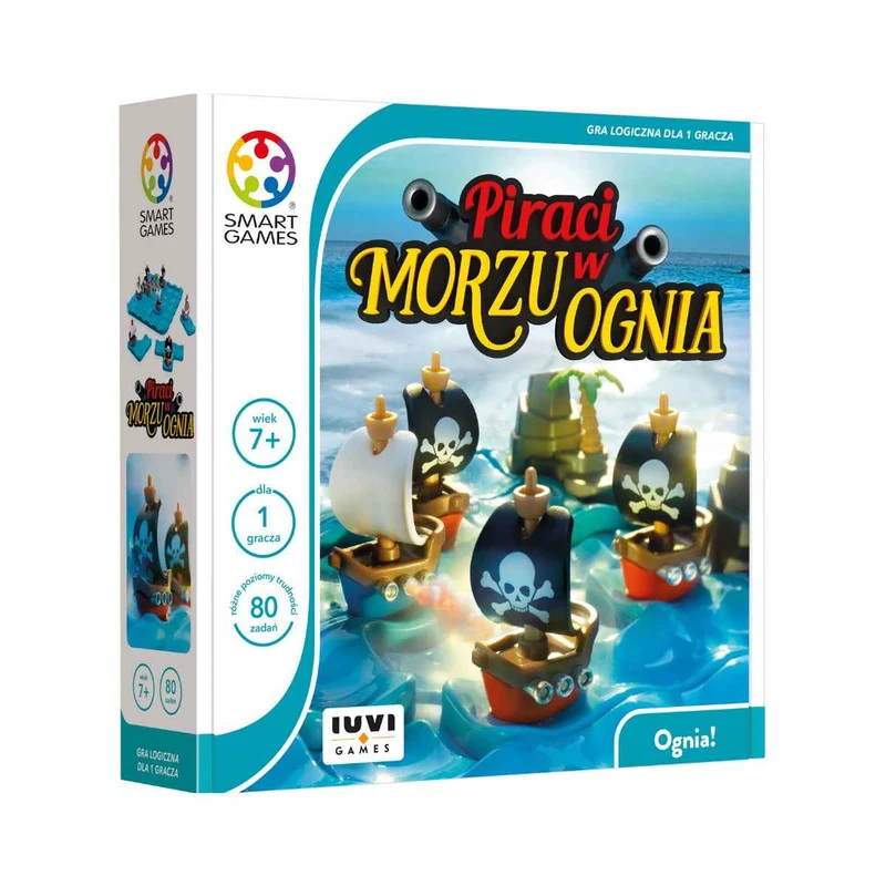 Logikspiel Smart Games – Piraten im Feuermeer (PL)