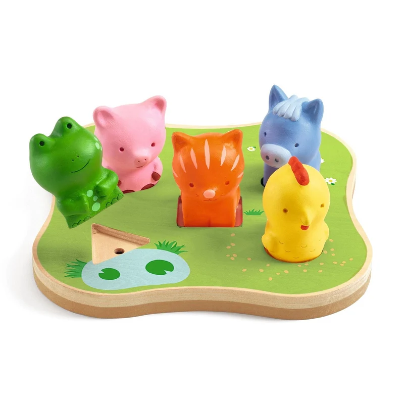 Holz-Puzzle mit Geräuschen - Caconimo