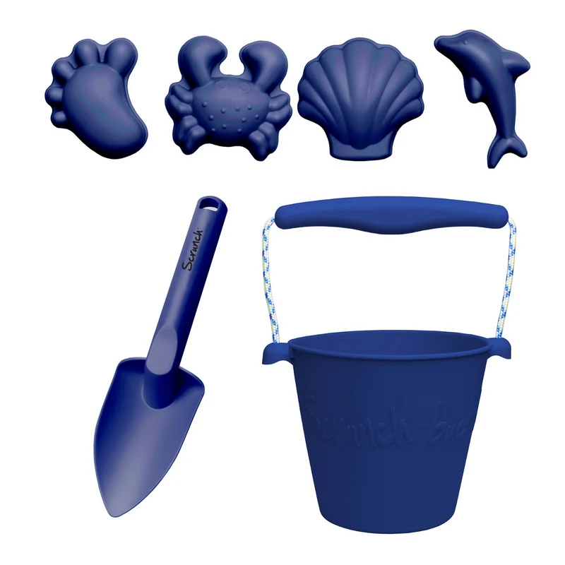 Sandspielzeug-Set – Marineblau