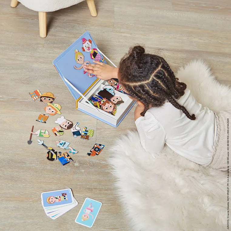 Magnetisches Puzzle Magnetibook – Berufe