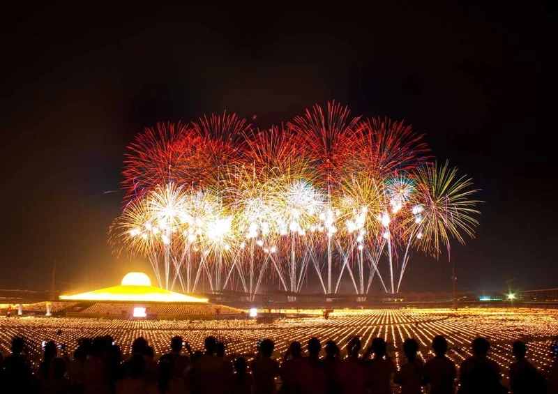 51656 Hintergründe - Feuerwerk Puzzle