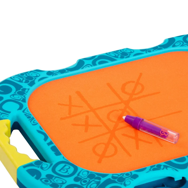 Doppelseitige Tafel, Wasser-Zeichentafel – blau