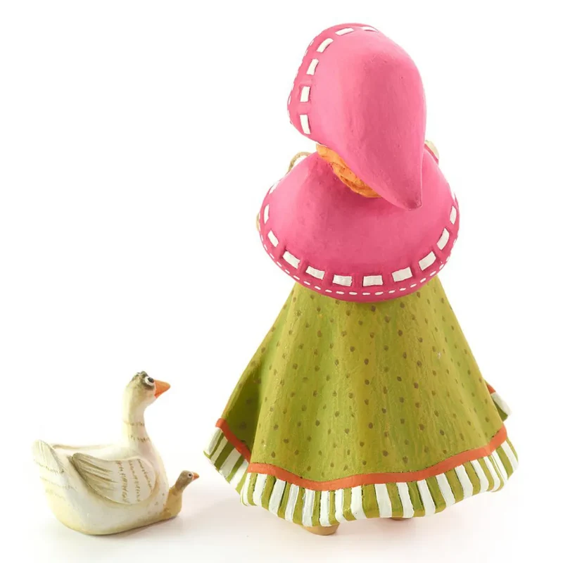 Krinkles - Nativity Mini Figuren - Mädchen mit Ente und Gans