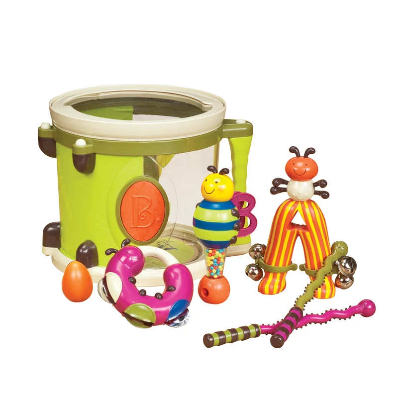 Trommel mit Instrumenten – Parum Pum Pum