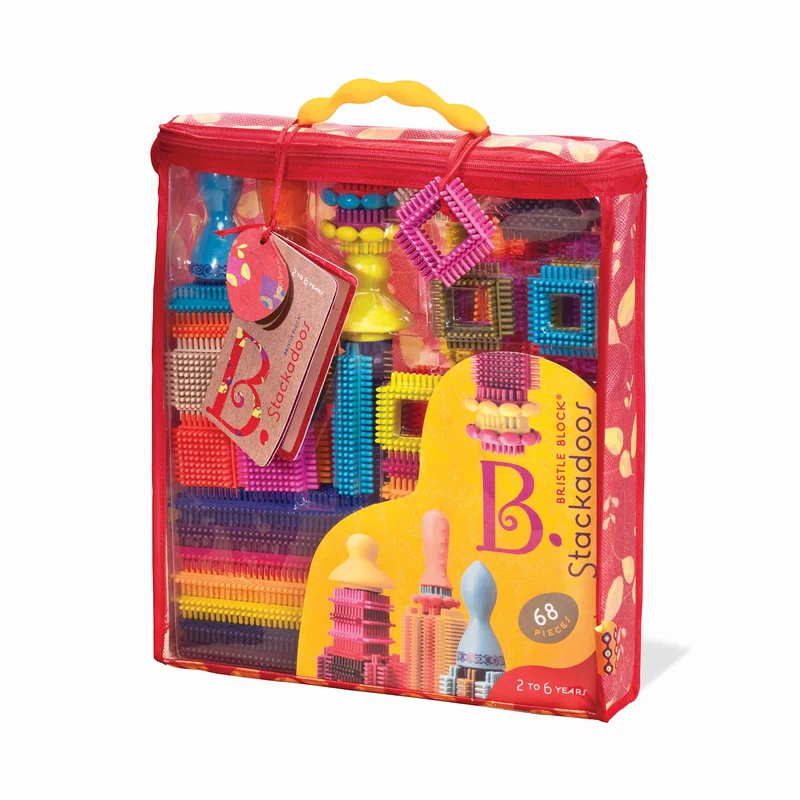Stachelblöcke in einer Tasche – Bristle Block Stackadoos
