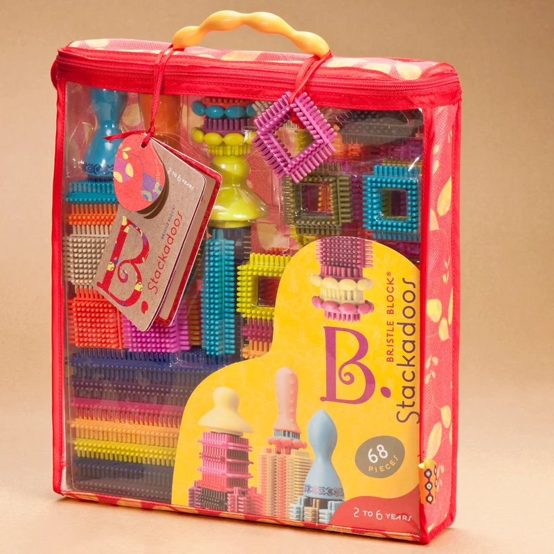 Stachelblöcke in einer Tasche – Bristle Block Stackadoos