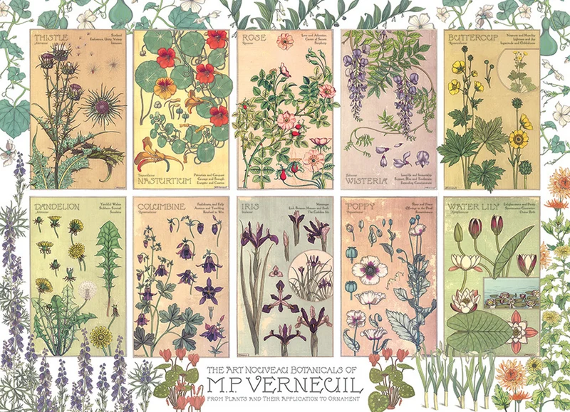 PFG Botanicals by Verneuil (Usage/Used - PUZZLES FOR GOOD)