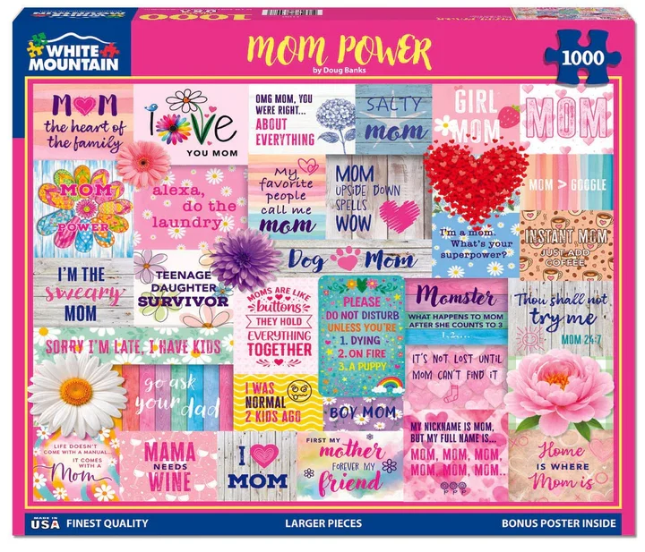 PFG Mom Power, Doug Banks (1000pcs) (Usage/Used - PUZZLES FOR GOOD)