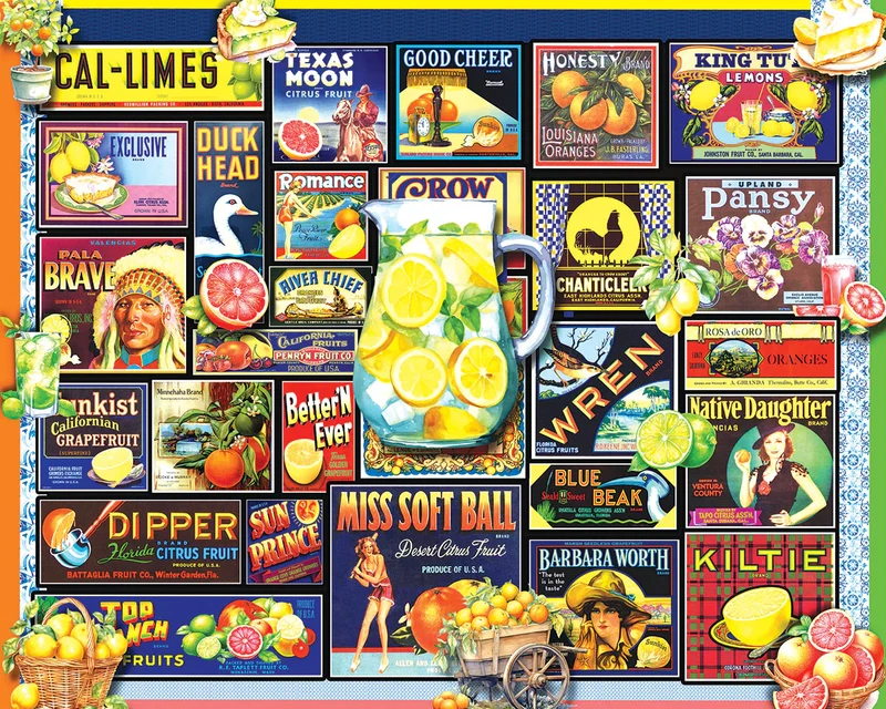PFG Citrus, Lois B Sutton (1000pcs) (Usage/Used - PUZZLES FOR GOOD)