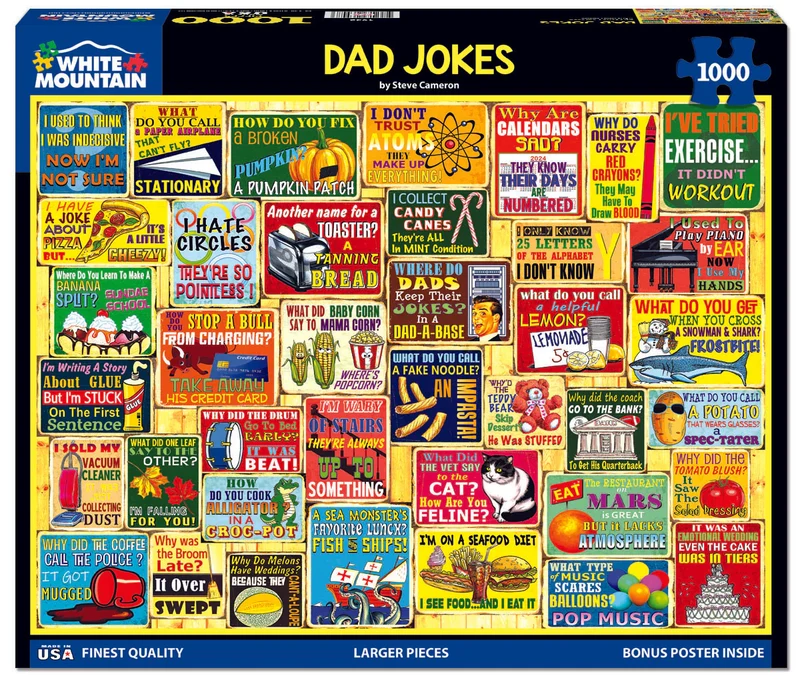 Dad Jokes, Steve Cameron (1000pcs)
