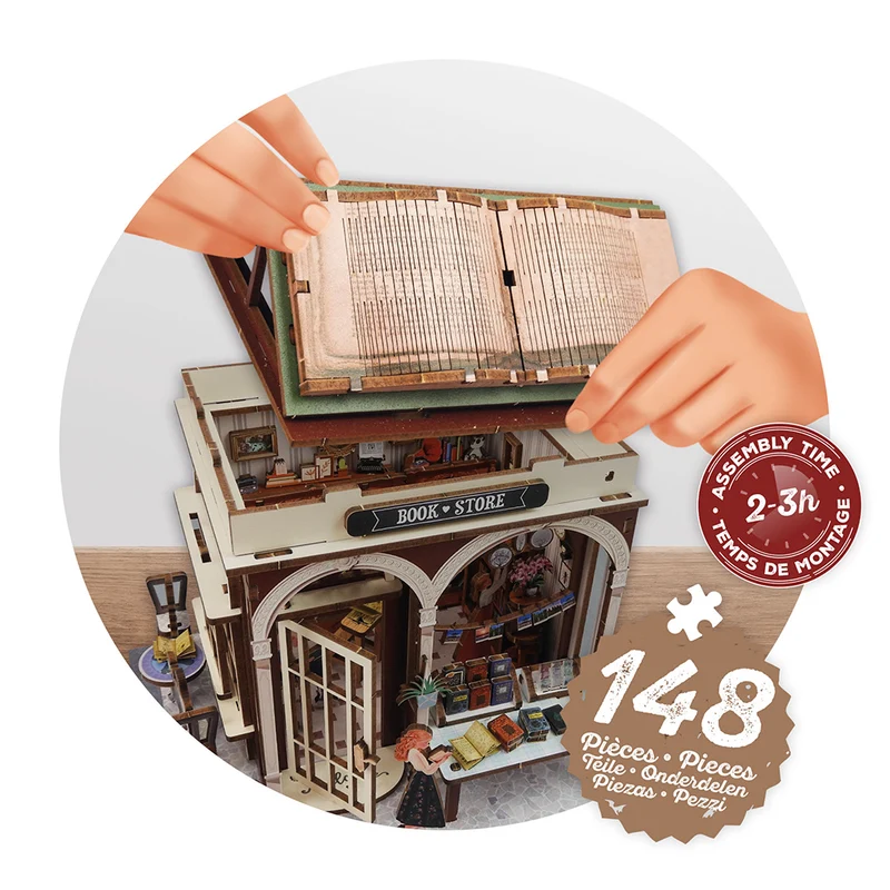 3D Diorama - Bookshop