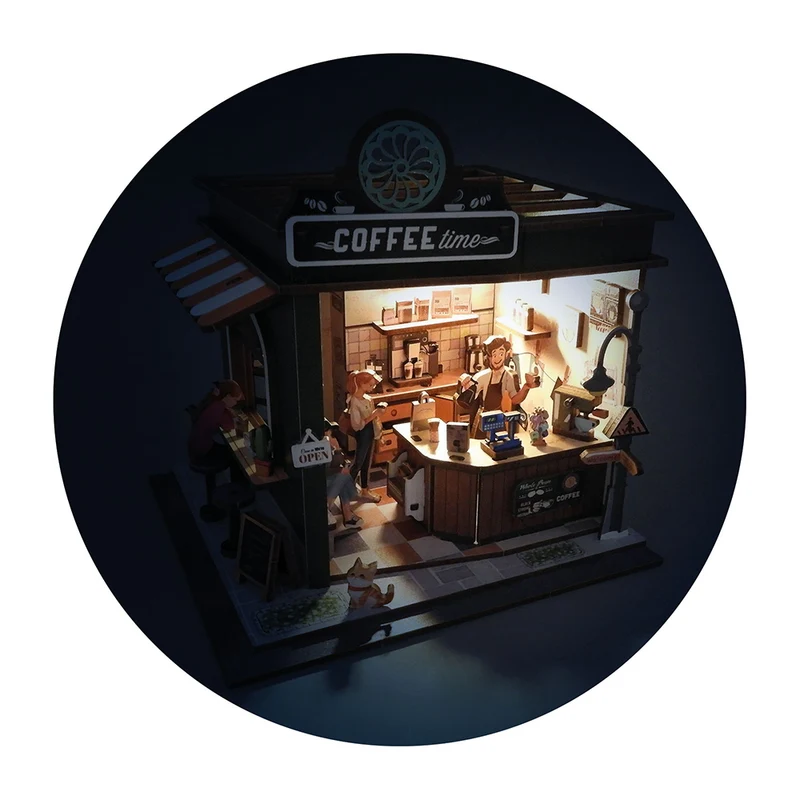 3D Diorama - Coffee Time