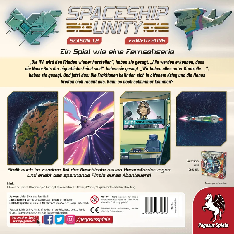 Spaceship Unity – Season 1.2, deutsch (Erw.)